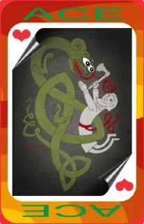 Sticker from Pepe Playing Cards → @PepeTaroBOT
