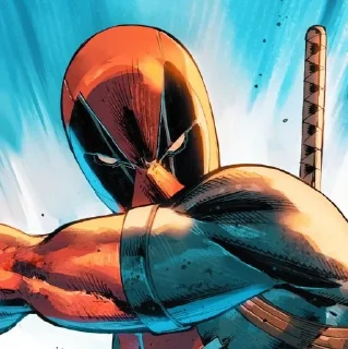 👊 emoji @Qwarier ⬅️ Deadpool by Telegram sticker 16 of 37