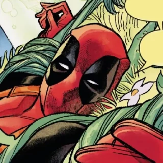 🤨 emoji @Qwarier ⬅️ Deadpool by Telegram sticker 23 of 37