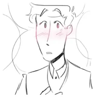 😍 emoji Johnny Polk Telegram sticker 9 of 27