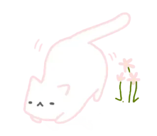 😌 emoji 🐾 : киця ➛ @wexsavi ° ☆ Telegram sticker 7 of 24