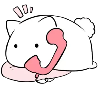 📞 emoji . . cat - @wexsavi 🐾 Telegram sticker 13 of 24