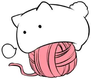 🧶 emoji . . cat - @wexsavi 🐾 Telegram sticker 12 of 24