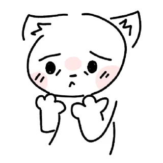 😣 emoji 🐾 • Милки • 🐾 Telegram sticker 7 of 10