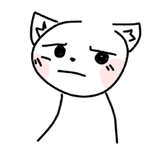 🤨 emoji 🐾 • Милки • 🐾 Telegram sticker 1 of 10