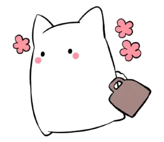 Sticker from . . cat - @wexsavi 🐾