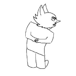 😑 emoji Лис Крис Telegram sticker 10 of 22