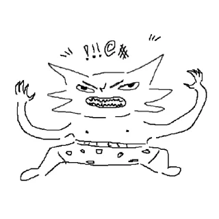 🤬 emoji Лис Крис Telegram sticker 3 of 22