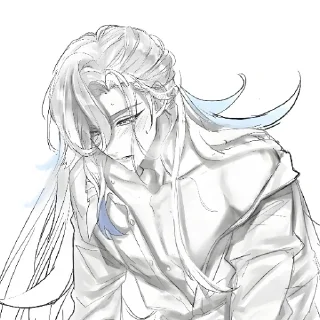 💧 emoji Neuvillette @Serebrealstik @Darkhote Telegram sticker 7 of 90