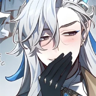 💧 emoji Neuvillette @Serebrealstik @Darkhote Telegram sticker 11 of 90