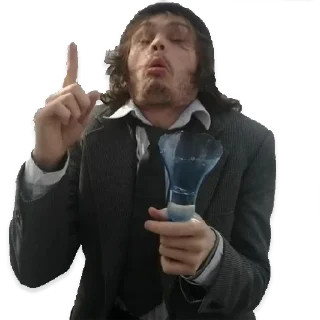 ☝️ emoji Бич Костян Telegram sticker 13 of 24
