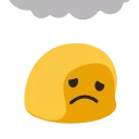 😞 emoji Animated Hangouts @IMG2D Telegram sticker 17 of 24