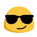 😎 emoji Animated Hangouts @IMG2D Telegram sticker 16 of 24