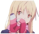 🙀 emoji Mashiro Shiina Telegram sticker 16 of 20