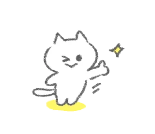 Sticker from китик ૮꒰@CUTE_stickers_emoji꒱ა