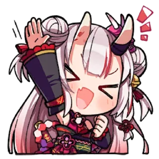 ✋ emoji Hololive Alternative Telegram sticker 10 of 47