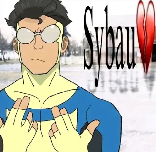 Sticker from Invincible