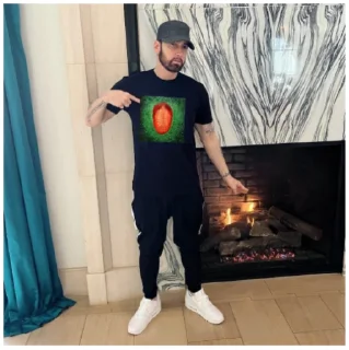 Sticker from Eminem:/