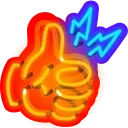 Sticker from Neon Emoji @xkysluv