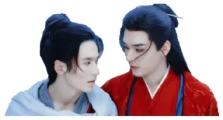 👨‍❤️‍💋‍👨 emoji Word of Honor Telegram sticker 5 of 14