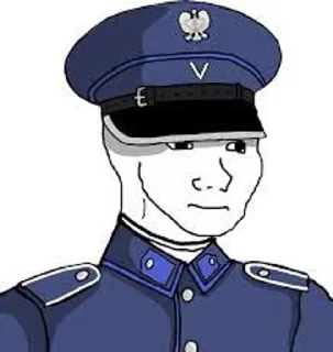 👮‍♂ emoji Wojak_@AcidInsideD Telegram sticker 15 of 27