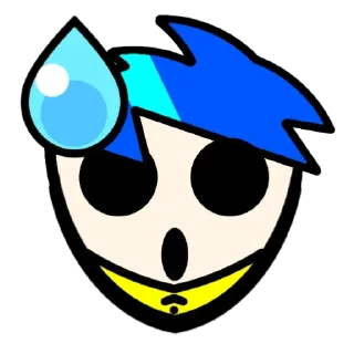 😓 emoji RABBY PINS Telegram sticker 11 of 30