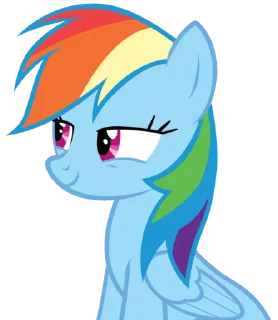 Sticker from Rainbow | @MyLittlePony_bots