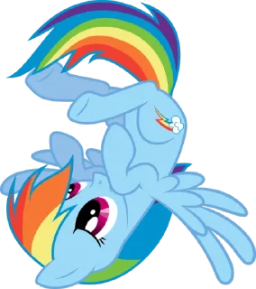 Sticker from Rainbow | @MyLittlePony_bots