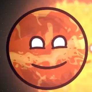 🙂 emoji Venus Telegram sticker 15 of 49
