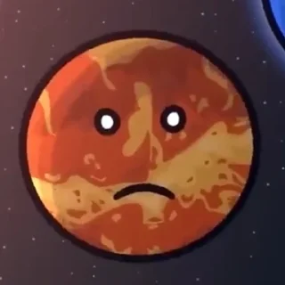 🫥 emoji Venus Telegram sticker 22 of 49