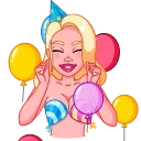 🥳 emoji Больше стикеров : @stickeriiiiiii Telegram sticker 22 of 27