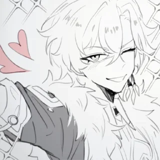 🎐 emoji ˚✧@BELUGA282 – Aventurine HSR. Telegram sticker 23 of 31