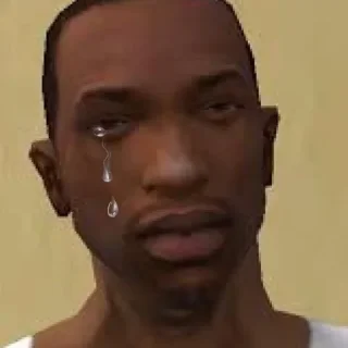🥲 emoji Сиджей GTA Telegram sticker 9 of 47