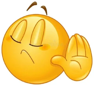 ❌ emoji шосі Telegram sticker 21 of 107