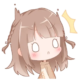 😱 emoji Милая-тян @nyasticks Telegram sticker 12 of 41