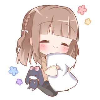 🤗 emoji Милая-тян @nyasticks Telegram sticker 10 of 41