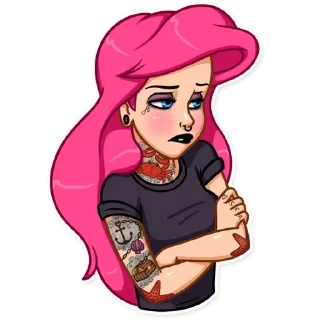 😒 emoji Disney @TVstickers Telegram sticker 8 of 78
