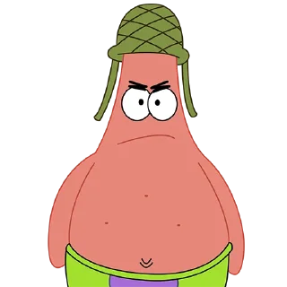 🫡 emoji patrick Telegram sticker 14 of 19
