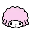 🙂 emoji @kotletovvemoji | HD Red Hood My Melody Telegram sticker 2 of 40