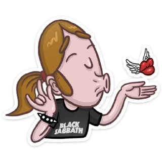😘 emoji Металий • @StickEmojiBook Telegram sticker 9 of 32