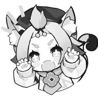 🐾 emoji Диона @genshinnbasds Telegram sticker 14 of 42