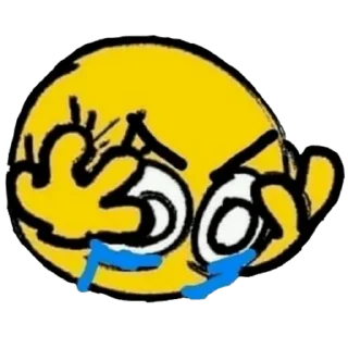 😨 emoji cute Telegram sticker 16 of 32