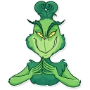 😈 emoji Grinch Telegram sticker 21 of 40