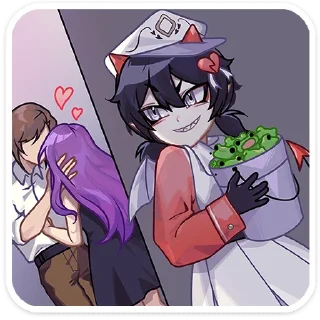 ⭐ emoji Ивэлтин и Юшио без @TgSticker Telegram sticker 24 of 37