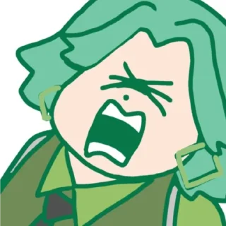 🫥 emoji дитя лісу стікерпак Telegram sticker 21 of 59