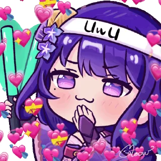 🥰 emoji Геншин Импакт @nyasticks Telegram sticker 10 of 50