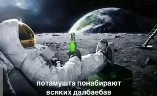 Sticker from патамушта далбаебы