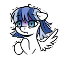 😨 emoji My Little Brony Telegram sticker 7 of 20