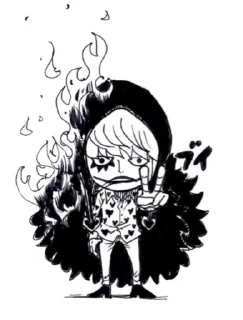 👍 emoji Donquixote Rosinante Telegram sticker 19 of 20