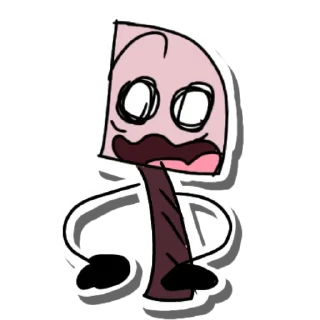 Sticker from knife CFMOT
